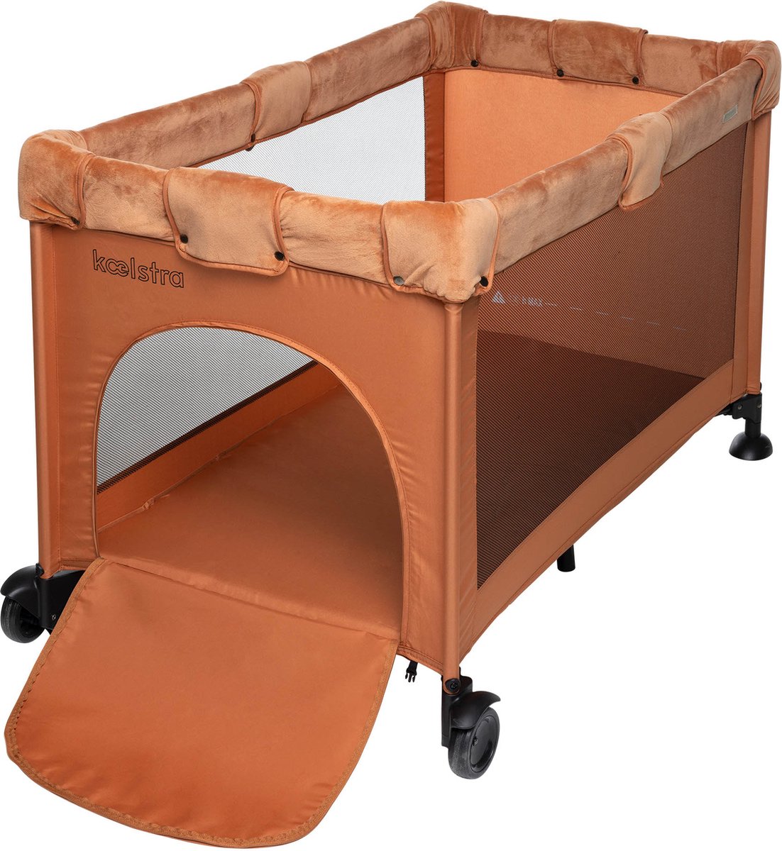 Bol.com Koelstra Reisbed Travelsleeper LUX - 126x65 cm. - Copper aanbieding