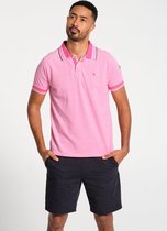 J&JOY - Poloshirt Mannen 26 Bahia Pink