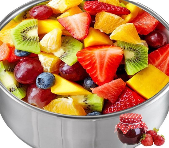 Delicino - Smoothie Maker - Fruitzeef - Industriële Slowjuicer - Roestvrij Staal - Maak zelf Sap of Tomatensaus - Elektrisch van Delicino — afbeelding 4
