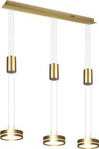 LED Hanglamp - Hangverlichting - Trinon Franco - 21.6W - 3-lichts - Warm Wit 3000K - Rond - Mat Goud - Aluminium