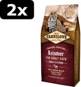 2x CARNILOVE REIND ENERGY/OUTDOOR 6KG