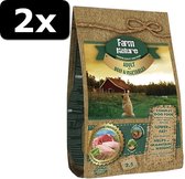 2x FARM NATURE BEEF/VEGETABLES 2,5KG