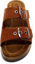 Rohde Dames Slipper - 6262-74 Nut Bruin - Maat 38