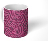 Mok - Koffiemok - Patronen - Zebra - Vacht - Mokken - 350 ML - Beker - Koffiemokken - Theemok