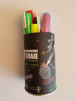 Uni Ball-Chalk Markers- Krijtmarkers 7 kleuren