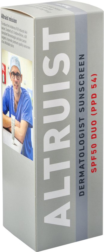 ALTRUIST Zonnebrand Creme SPF50 DUO (2 x 100 ml)