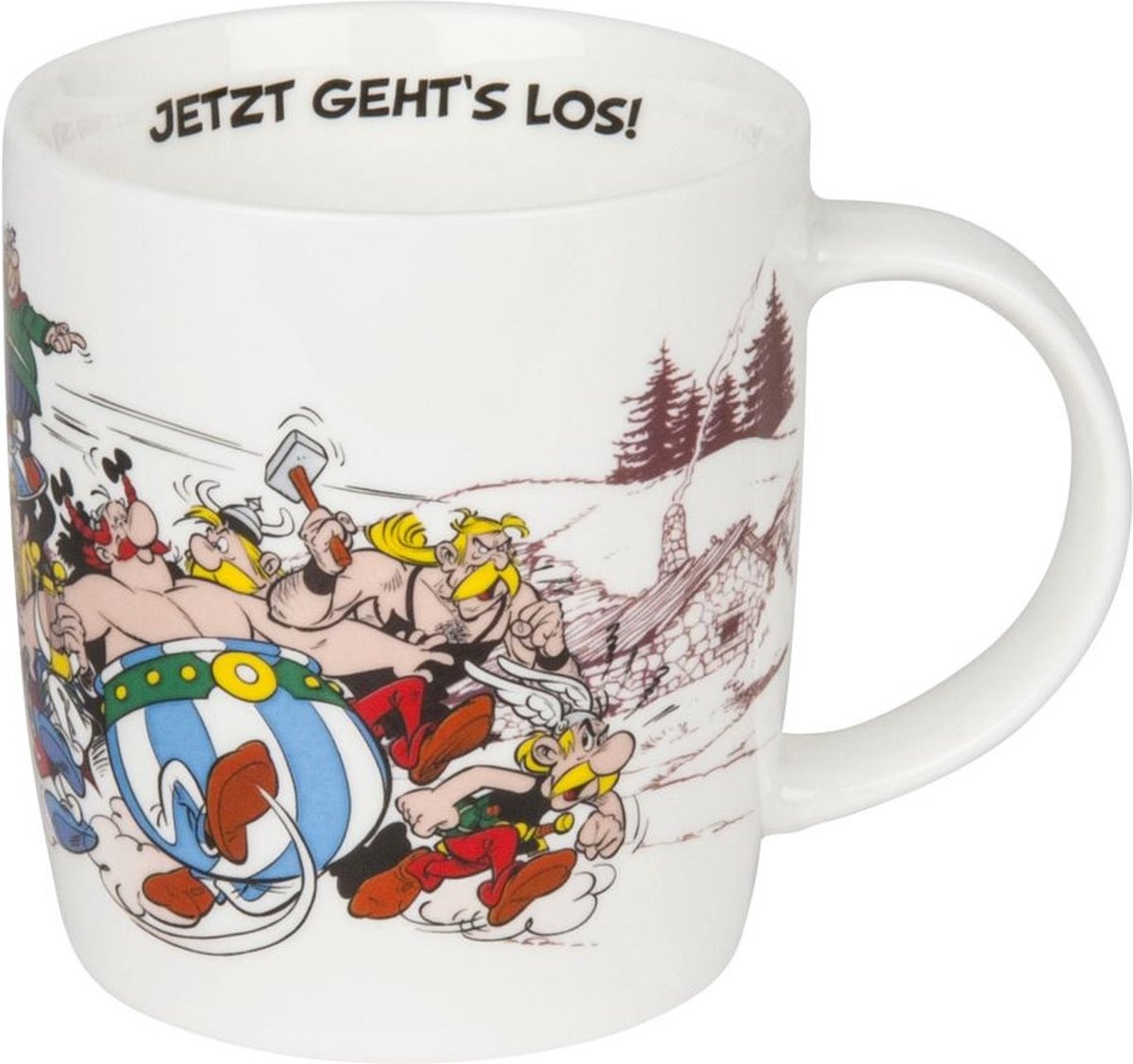 Asterix & Obelix Mok - Konitz – Jetzt geht los - aardewerk