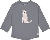 Lässig - UV-Shirt met lange mouwen voor kinderen- Tijger - Grijs - maat 62-68cm