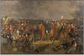 Akoestisch schilderij - EASYphoto  - Medium: 136 x 90 cm - 50 mm  -  Jan Willem Pieneman - De slag bij Waterloo - Akoestisch fotopaneel - Akoestisch wandpaneel - Geluidsabsorberend