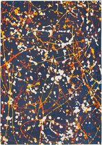 Vloerkleed Louis de Poortere Gallery 9220 Abstract Blue Vloerkleed - 170x240  -  -  Tapijt -  -