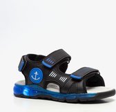 Blue Box jongens sandalen met lichtjes - Zwart - Maat 28