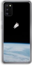 Case Company® - Samsung Galaxy A41 hoesje - Alone in Space - Soft Cover Telefoonhoesje - Bescherming aan alle Kanten en Schermrand