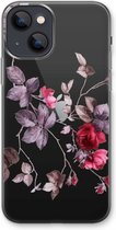 Case Company® - iPhone 13 hoesje - Mooie bloemen - Soft Cover Telefoonhoesje - Bescherming aan alle Kanten en Schermrand