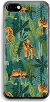 Case Company® - iPhone 7 hoesje - Luipaard 2 - Soft Cover Telefoonhoesje - Bescherming aan alle Kanten en Schermrand