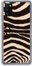 Case Company® - Samsung Galaxy A41 hoesje - Arizona Zebra - Soft Cover Telefoonhoesje - Bescherming aan alle Kanten en Schermrand