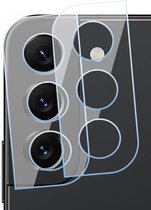 Camera Screenprotector geschikt voor Samsung Galaxy S22 Plus - Gehard Glas Beschermglas Tempered Glass Screen Protector - 2 Stuks