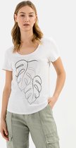 camel active T-shirt met biologisch katoen print