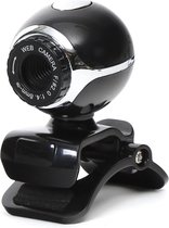 OMEGA Webcam 480p + Microfoon - zwart