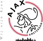 Poster Ajax | AFC AJAX | PS4 | Amsterdam | UCL | UEFA Champions League | Voetbal | Voetbal poster | A2 | Kinderen | Merchandise | 60x42 | Hoogwaardig glans | Geschikt om in te lijs