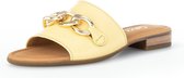 Gabor -Dames -  geel - slippers & muiltjes - maat 39