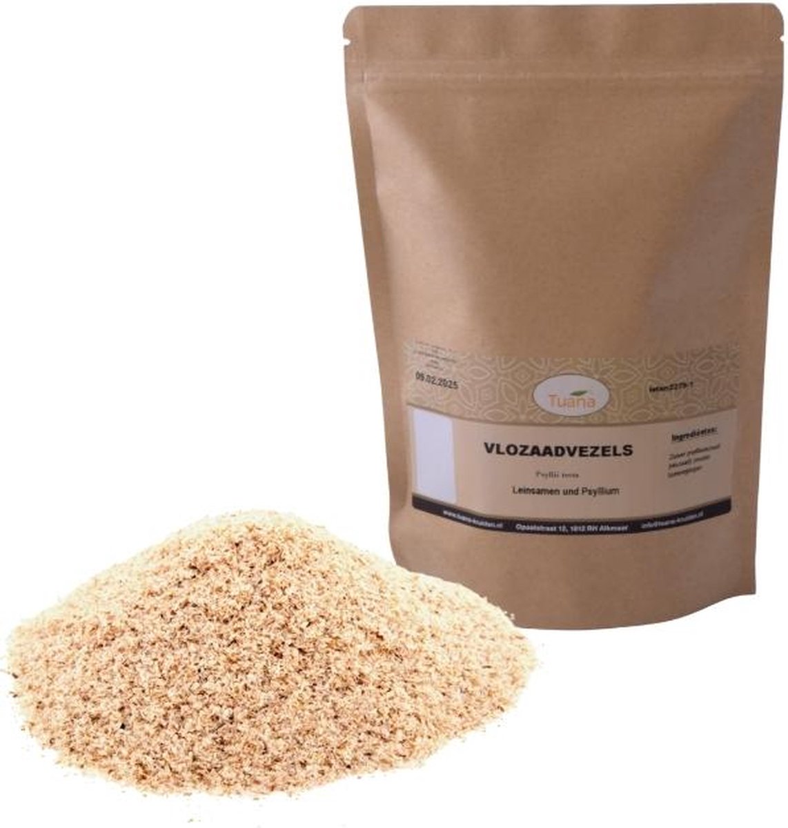 Goedkoopste Tuana Kruiden - Psylliumvezels / Vlozaadvezels - 100 Gram Strooibus - Kruiden Zonder Zout - MP-V-0009