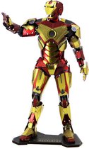 Metal Earth Modelbouw 3D - Superheld - Metaal red&gold