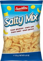 Snackline Salty Mix Gezouten 20 x 125g - Voordeelverpakking
