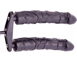 F- Machine Double Trouble Dildo Adaptor black