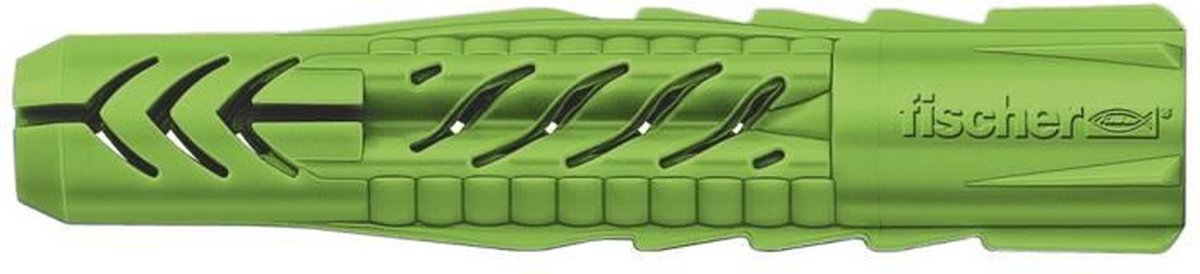 FISCHER - Anker alle materialen UX Groen 12x70 - gemaakt van hernieuwbare grondstoffen - Doos van 18
