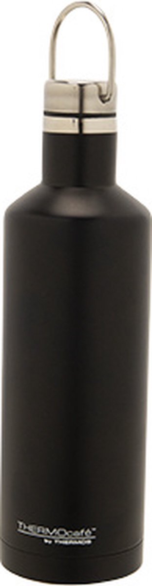 Thermos Traveler Isoleerfles Zwart 0.5l D7xh24cm