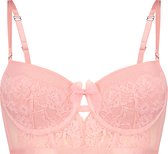 Hunkemöller Dames Lingerie Voorgevormde longline beugel bh Louise Kim Petras  - Oranje - maat D85