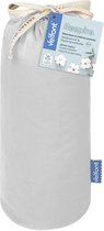 Velfont - Respira - Luxe Waterdichte Matrasbeschermer en Hoeslaken - 2-in-1 - Ademend en Zacht - Organisch katoen - 180x200cm - Licht Grijs