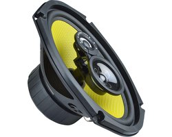 Ground Zero GZTF 69X - Autospeakers - 15x23 Cm - 3-Weg Coaxiale Auto Speaker Set - 190W