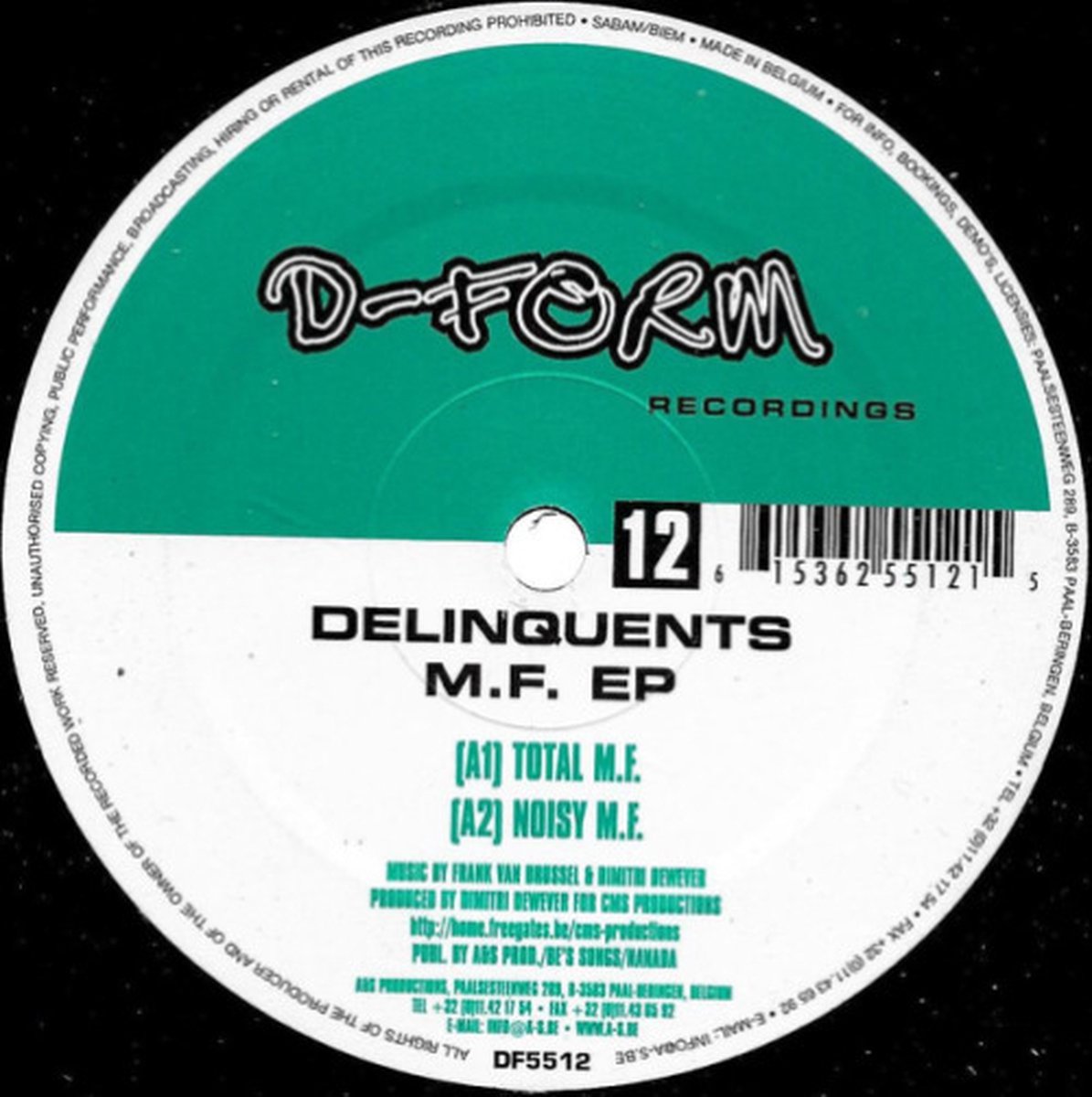 Delinquents - M.f. Ep