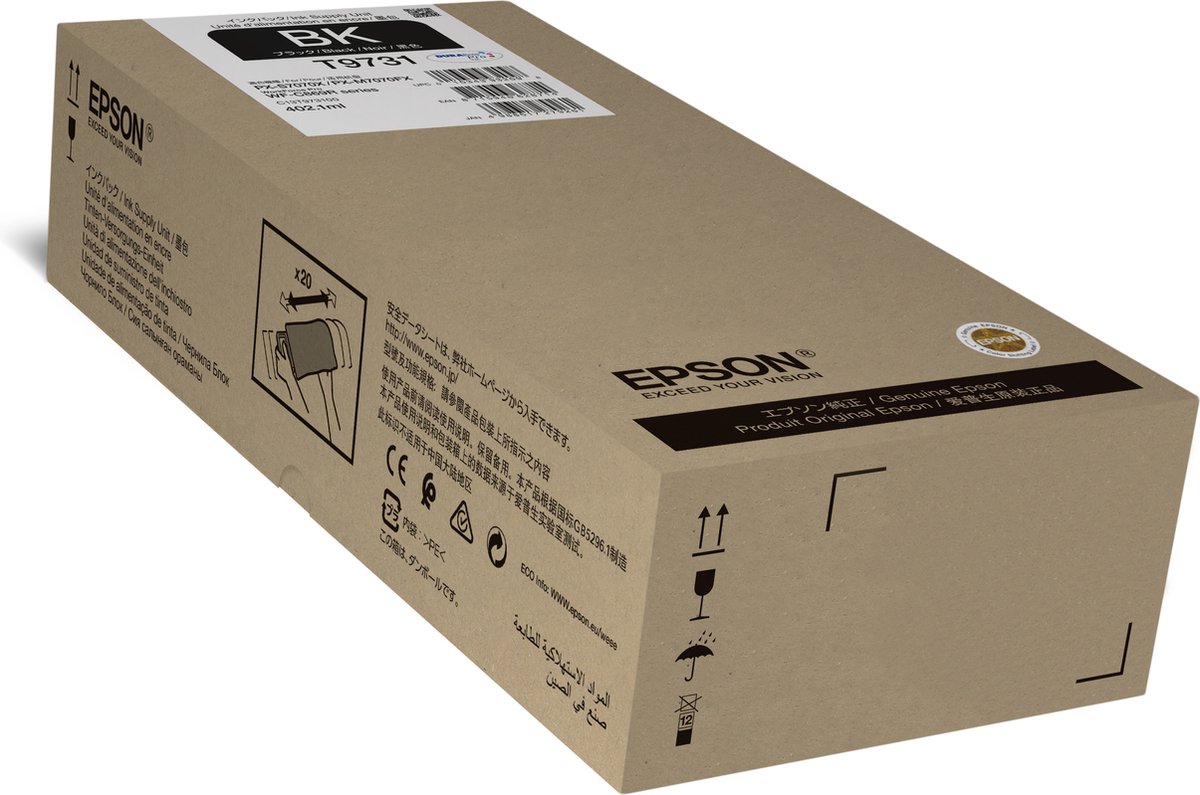 Compatibele inktcartridge Epson WF-C869R XL Zwart