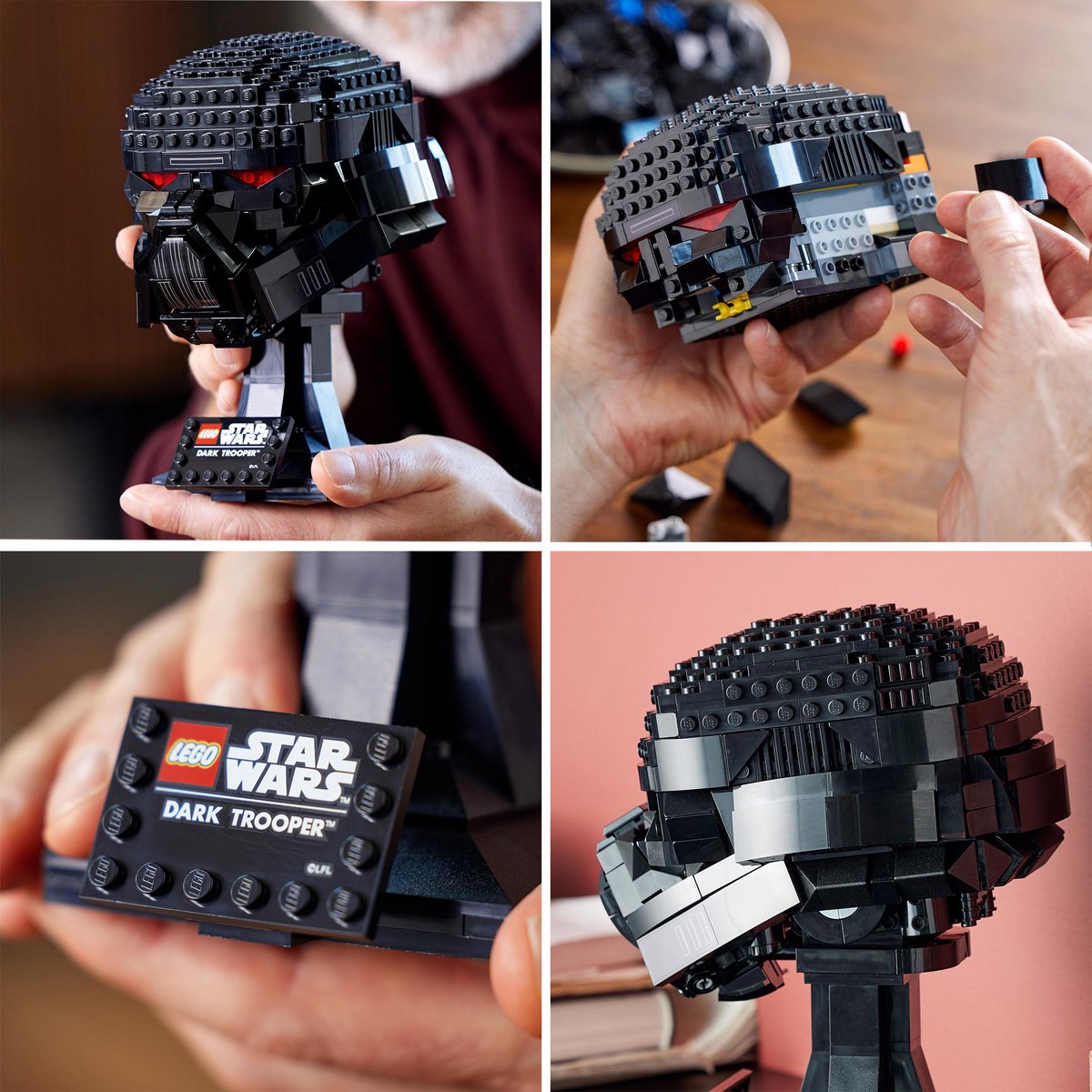 LEGO Star Wars Dark Trooper Helm - 75343 — afbeelding 6