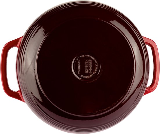Cocotte en fonte émaillée - CHASSEUR - ovale 31 cm - rouge sublime - tous feux dont induction