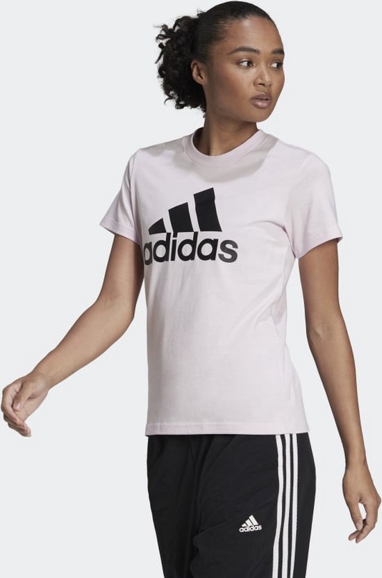 overdrijving Schrijfmachine Armstrong Adidas Dames Loungewear Ess Logo T-Shirt - Maat XS | bol.com