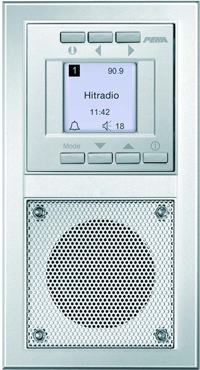 Peha Inbouwradio in Aura Design, D 20.485.70 RADIO