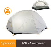 Homezie Tent | 3 Seizoenen Tent | 2-persoons | Kamperen | Lichtgewicht | Outdoor | Eenvoudig opzetten | Sterk & Duurzaam