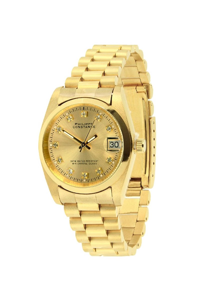 PHILIPPE CONSTANCE "LARGE GOLD" STONES GOLD