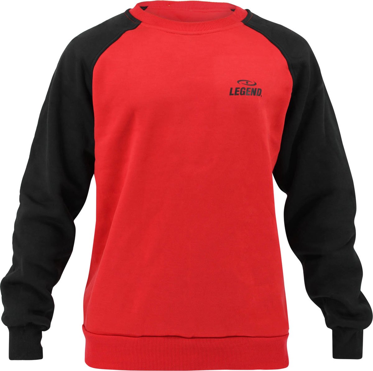 Trui/sweater dames/heren Rood Fleece L