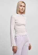 Urban Classics Longsleeve top -XXL- Rib Turtleneck Paars