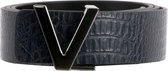 Valentino Bags Heren VICTOR Kledingriem - Blauw / Zwart 120 CM