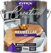 Fitex Creative+ Meubellak Mat - Lakverf - Transparant - Binnen - Water basis - Mat