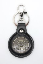 Sleutelhanger Mazda | Kunstleer, Metaal | Karabijnsluiting | Keychain Mazda Imitation Leather