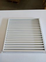 aluminium ventilatierooster wit 1000x500