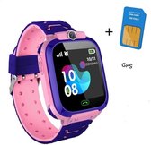 Tijdspeeltgeenrol smartwatch DY20U zwart - Heren/Dames/Kinderen- Android/iOS- Stappenteller - Hartslagmeter -Bloeddrukmeter - Bluetooth - Waterdicht-Fitness