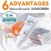 VIBRANT GLAMOUR Sunscreen Crème -  zonbescherming - zonnebrandcrème - breedspectrumbescherming tegen de zon - zonnebrand crème -