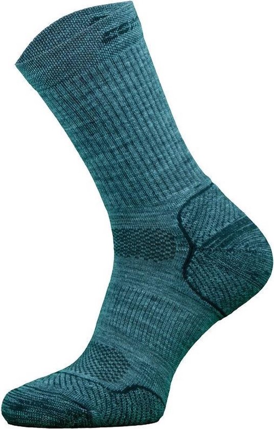 EBMORE Kinder Jongens Meisjes Sokken Merino Wandelsokken Sportsokken Wol Sokken Warme Thermosokken Wintersokken Dikke Kerstsokken Cadeaus Kindersokken 6 Paar (Geometrie, 4-7 Jaar
